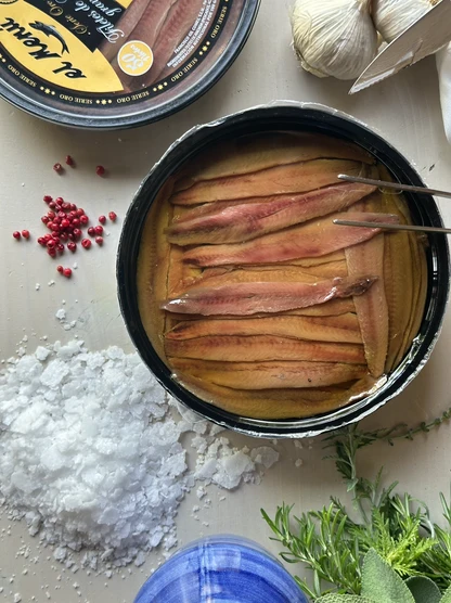 Acciughe del Cantabrico in olio d’oliva 50 g 3 Acciughe del Cantabrico in olio d’oliva 50 g - immagine 3