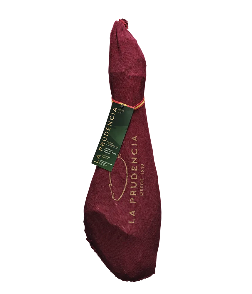 Jamon Patanegra 50% Iberico Cebo de Campo La Prudencia 2 prosciutto pata negra 50% iberico cebo de campo la prudencia confezione