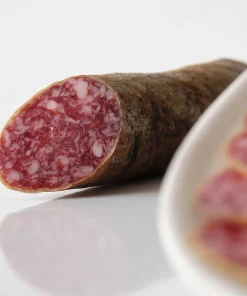 Salchichón Iberico di Bellota Montellano fette